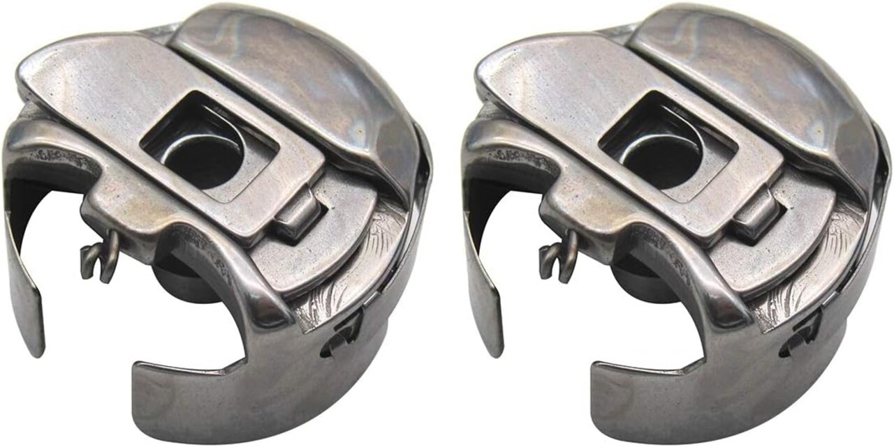 Pigtail Embroidery Bobbin Cases Compatible with/Replacement for Barudan Brand Melco Brand SWF Brand Tajima Brand Ricoma Brand MT-1501(2PCS)